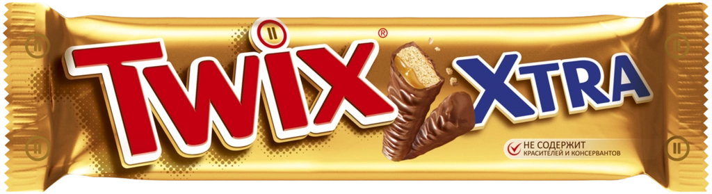 Батончик TWIX Экстра